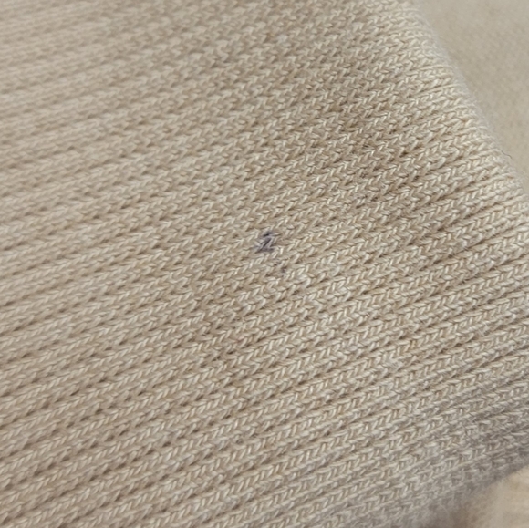 MISSGUIDED Pocket Detail Tie Waist Sweater Mini Dress Cream Tan Size 4 - Picture 12 of 12